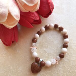 Napkő medálos karkötő