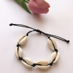 Natúr kagyós karkötő