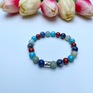 Nyilas csillagjegy - lapis lazuli, amazonit, türkinit és vörös jáspis